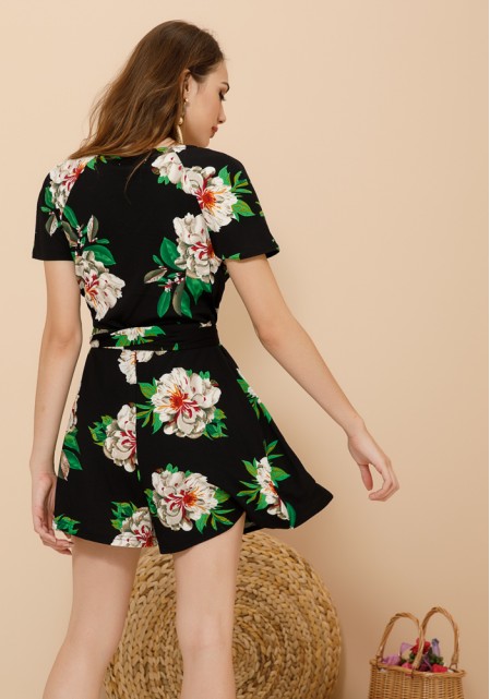 Ολόσωμο Floral Σόρτς
